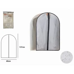 CUSTODIA COPRIABITO FODERA INDUMENTI GIACCA CAPPOTTO CON CERNIERA 60X137CM 87417