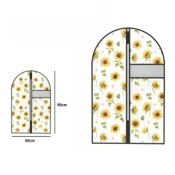 CUSTODIA COPRIABITO IMPERMEABILE PORTA ABITO VESTITO GIACCA VIAGGIO 60x90 CM