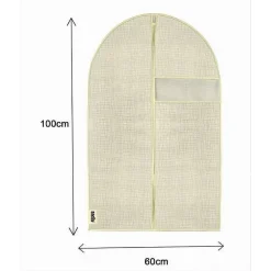 CUSTODIA TESSUTO COPRIABITO PORTA ABITO VESTITO GIACCA VIAGGI 60 X 100 CM 69707