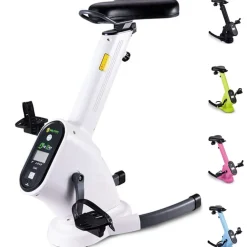 CYCLETTE DISPLAY LCD REGOLABILE TRASMISSIONE A CINGHIA DOPPIO VOLANO MAGNETICO