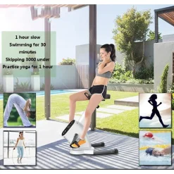 CYCLETTE DISPLAY LCD REGOLABILE TRASMISSIONE A CINGHIA DOPPIO VOLANO MAGNETICO