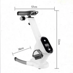 CYCLETTE DISPLAY LCD REGOLABILE TRASMISSIONE A CINGHIA DOPPIO VOLANO MAGNETICO