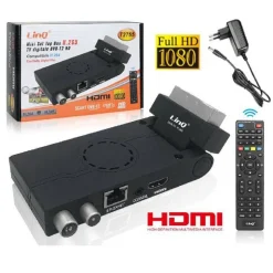 DECODER DIGITALE TERRESTRE DVB-T2 SCART CON HDMI FULL HD CON CODEC H.265 T2755