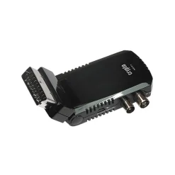 DECODER SCART RICEVITORE DIGITALE TERRESTRE TV GIREVOLE 180° MIN TDT 108V SD