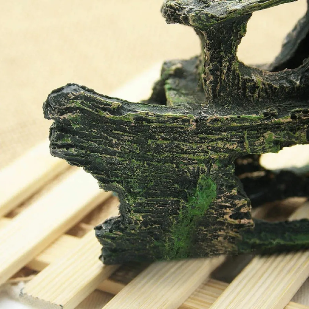 DECORAZIONE PER ACQUARIO RELITTO NAVE IMBARCAZIONE RESINA PESCI ACQUA ORNAMENTO