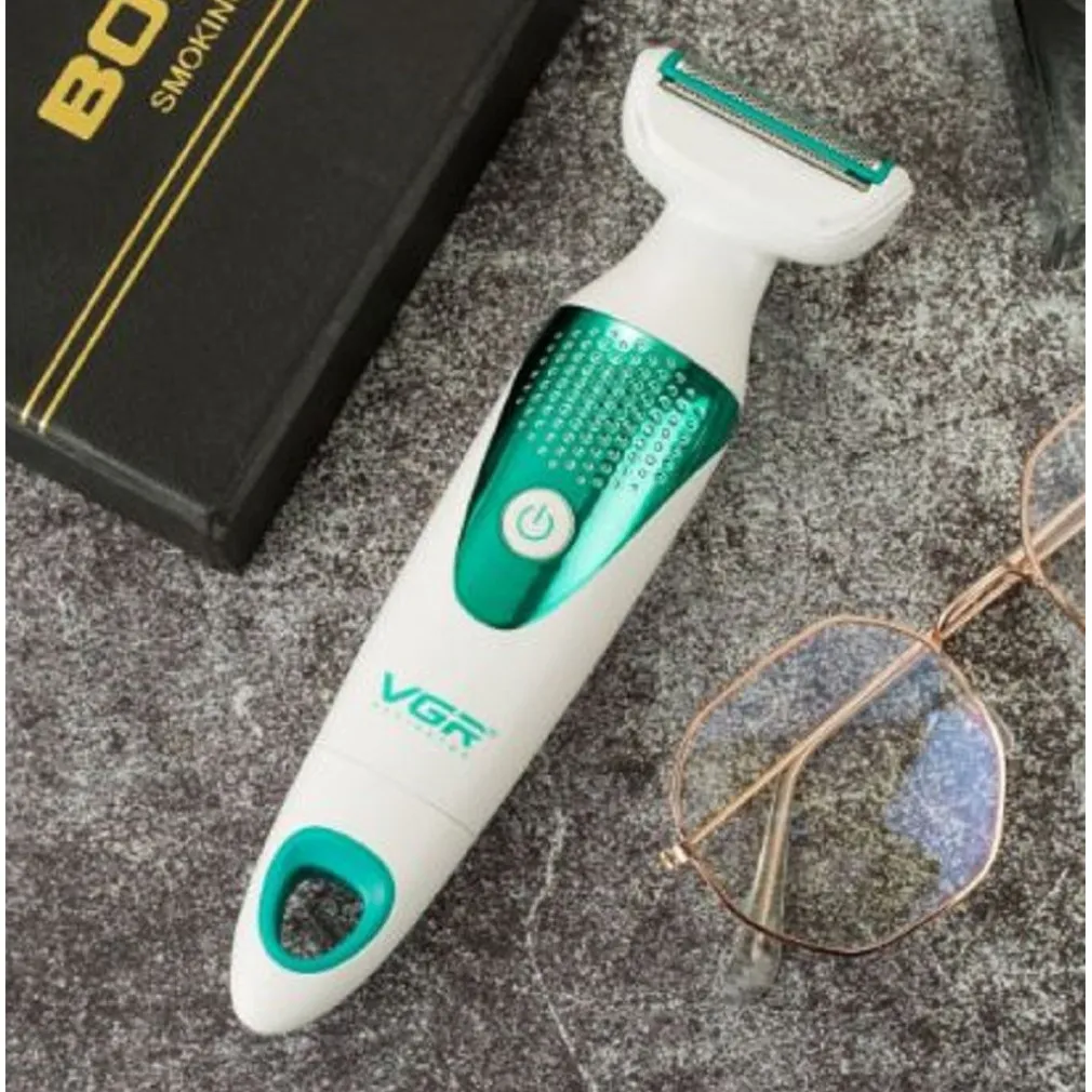 DEPILATORE 5IN1 EPILATORE ELETTRICO DONNA BATTERIA TESTINE INTERCAMBIABILI V-720