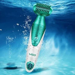 DEPILATORE 5IN1 EPILATORE ELETTRICO DONNA BATTERIA TESTINE INTERCAMBIABILI V-720