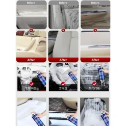 DETERGENTE SPRAY PER SUPERFICI AUTO MULTIUSO SCHIUMA FINE PULIZIA PROFONDA 650 ML