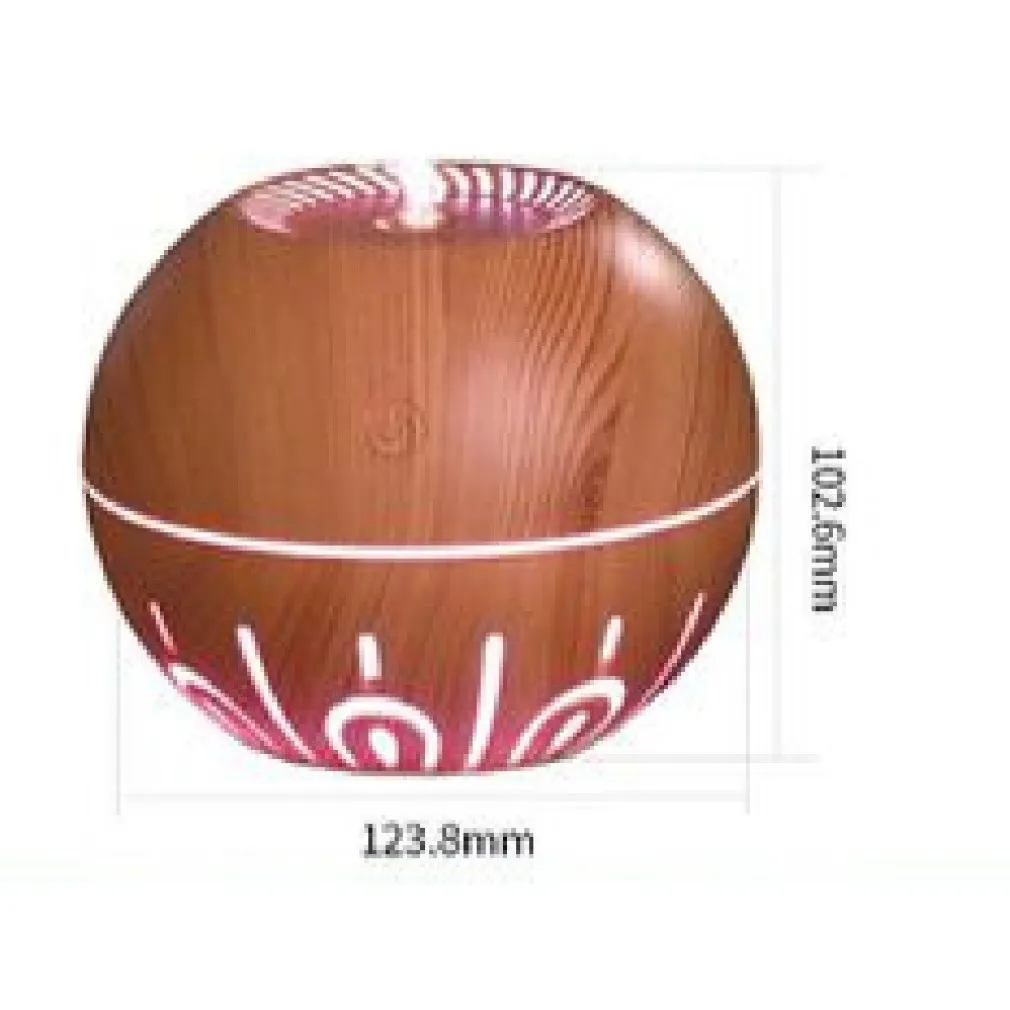 DIFFUSORE AROMI UMIDIFICATORE ARIA ULTRASUONI 350ML 2W USB AROMATERAPIA TX-8335