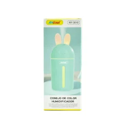 DIFFUSORE AROMI UMIDIFICATORE 35ML/H USB LUCE NOTTURNA AUTO CASA BUNNY NY-3010