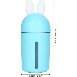 DIFFUSORE AROMI UMIDIFICATORE 35ML/H USB LUCE NOTTURNA AUTO CASA BUNNY NY-3010