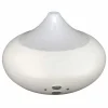 DIFFUSORE AROMI USB LUCE LED 8 COLORI AROMATERAPIA OLIO PROFUMATO BIANCO 140ML