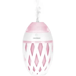 DIFFUSORE DI ESSENZE PROFUMATE A ULTRASUONI 7 LUCI LED USB Ø11CM H18CM PER CROMOTERAPIA