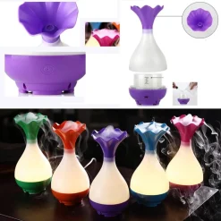 DIFFUSORE PER AMBIENTE USB VAPORE PROFUMO CASA A LED OLIO PROFUMATO AROMATERAPIA