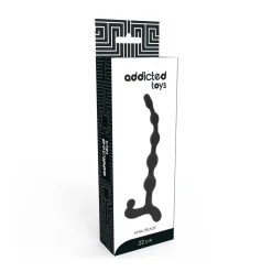 DILATATORE ANALE SEXY TOYS ADDICTED TOYS ANAL BEADS 22CM NERO DILDO FALLO