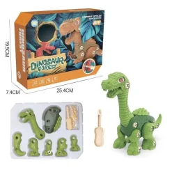 DINOSAURO GIOCATTOLO DA ASSEMBLARE DINOSAURI COSTRUZIONE CACCIAVITI PER BAMBINI