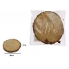 DISCO DI LEGNO BASE TRONCO DECORATIVA PER ORNAMENTO CASA 20 X 2 CM ROTONDO 72113