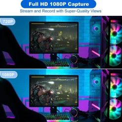 DISPOSITIVO ACQUISIZIONE VIDEO AUDIO REGISTRATORE Q-HD485 HDTV 4K USB COMPUTER