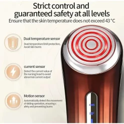 DISPOSITIVO ANTIRUGHE LIFTING FACCIALE RIVITALIZZA RASSODA SCHIARISCE VISO USB PORTATILE