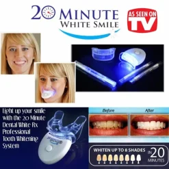 DISPOSITIVO PROFESSIONALE SBIANCANTE A LED DENTI DENTAL WHITE RX SORRISO SUPER