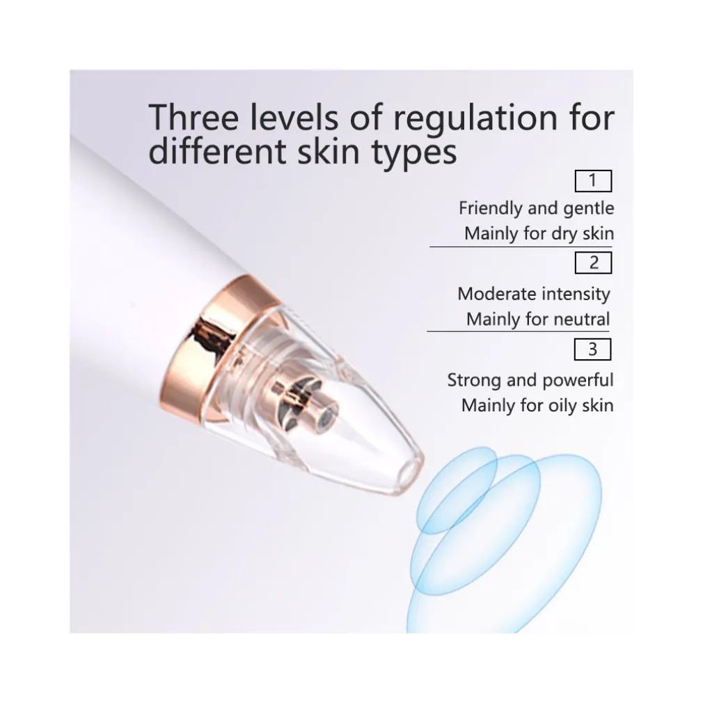 DISPOSITIVO STRUMENTO DI ASPIRAZIONE PER LA PULIZIA DEI PUNTI NERI VISO Q-M303