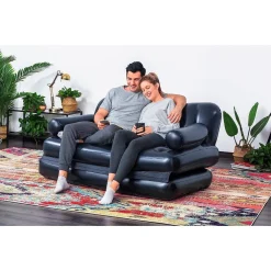 DIVANO GONFIABILE MULTIFUNZIONALE 5IN1 MULTIMAX 188 X 152 X 64CM CON POMPA 75056