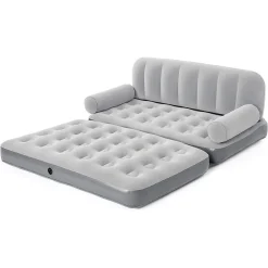 DIVANO LETTO 2 POSIZIONI IN 1 GONFIABILE 2 POSTI CON POMPA 188X152X64CM 75073