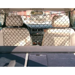 DIVISORIO IN RETE ELASTICA PER AUTO MAGLIE LARGHE TRASPORTO CANI E GATTI ANIMALI