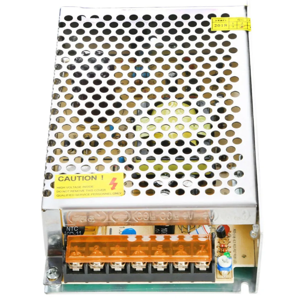 DRIVER ALIMENTATORE TRASFORMATORE STABILIZZATO SWITCH TRIMMER 220V-12V 10 AMPERE