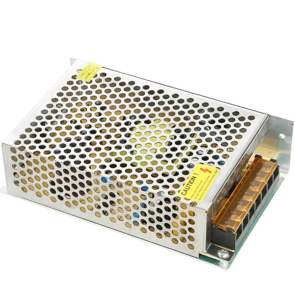 DRIVER ALIMENTATORE TRASFORMATORE STABILIZZATO SWITCH TRIMMER 220V-12V 10 AMPERE