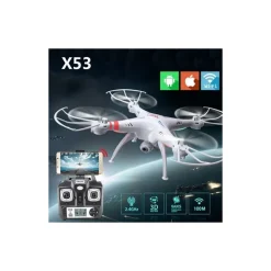 DRONE 4K HD CORSA A 360° PULSANTE RITORNO HOME CONTROLLO GRAVITÀ CHIP GPS SKY533