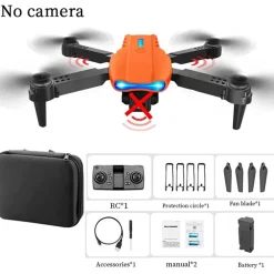 DRONE PIEGHEVOLE CON FOTOCAMERA 1080P TELECOMANDO SMARTPHONE WIFI 2.4GHZ Q-FA98