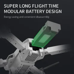 DRONE PIEGHEVOLE CON FOTOCAMERA 1080P TELECOMANDO SMARTPHONE WIFI 2.4GHZ Q-FA98