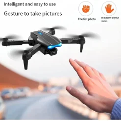 DRONE PIEGHEVOLE CON FOTOCAMERA 1080P TELECOMANDO SMARTPHONE WIFI 2.4GHZ Q-FA98