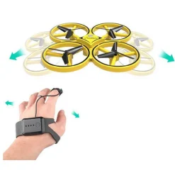 DRONE QUADRICOTTERO SKY8 CONTROLLO SENSORE MANUALE PER BAMBINI 2,4 GHZ CON LUCI