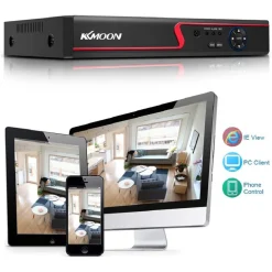 DVR 8 CANALI 1080P IBRIDO AHD/ONVIF IP/ANALOGICO/TVI/CVI/DVR VIDEOSORVEGLIANZA