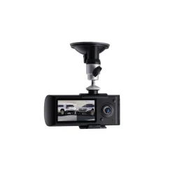 DVR PER VEICOLI AUTO CON DOPPIA CAMERA FRONTALE E POSTERIORE CON SENSORE GPS