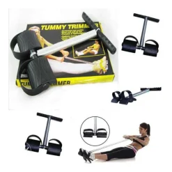 ELASTICO CON PEDALI TUMMY TRIMMER ALLENAMENTO MUSCOLI ADDOMINALI GAMBE BRACCIA
