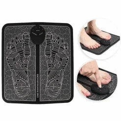 ELETTROSTIMOLATORE EMS PIEDI MASSAGGIATORE PLANTARE ELETTRICO USB CIRCOLAZIONE