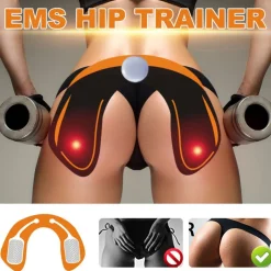 EMS ELETTROSTIMOLATORE MODELLANTE GLUTEI FIANCHI VIBRANTE CORPO RASSODA ANCA