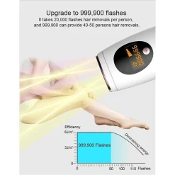 EPILATORE LASER LUCE PULSATA DEPILAZIONE PERMANENTE DEFINITIVA DEPILAZIONE D26