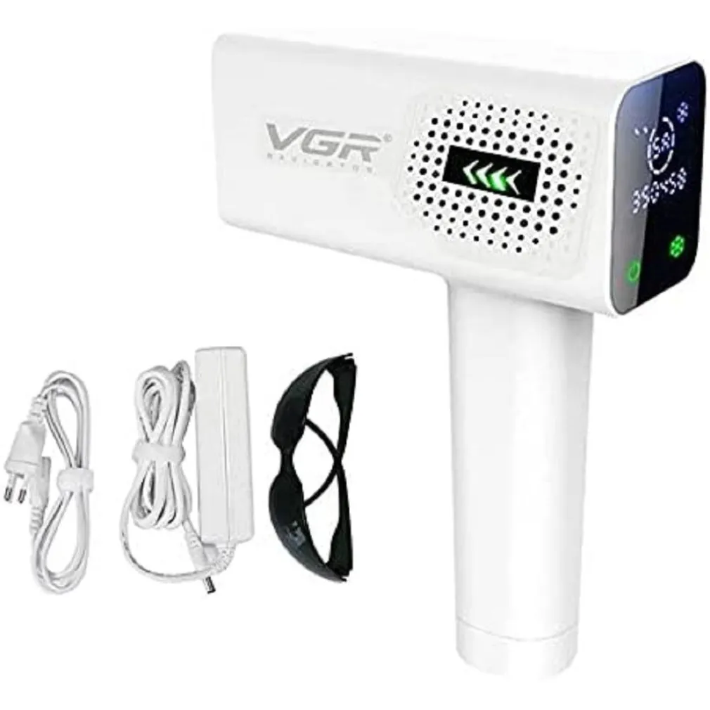 EPILATORE LASER PROFESSIONALE DEPILAZIONE CORPO INDOLORE CON DISPLAY VGR V-717