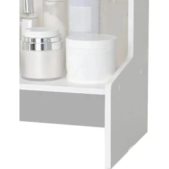 ESPOSITORE DA TAVOLO IN LEGNO SCAFFALE MULTISTRATO PER COSMETICI ORGANIZZATORE