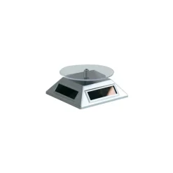 ESPOSITORE SUPPORTO CON PANNELLO SOLARE BATTERIA DISPLAY BIGIOTTERIA GIREVOLE