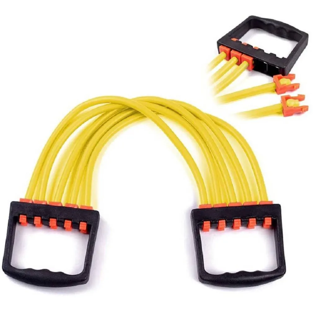 ESTENSORE PETTORALI REGOLABILE GOMMA ESPANSORE TORACICO PER BODY BUILDING 5X22LBS