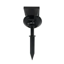 FARETTO A LED RGB DA GIARDINO PICCHETTO CON PANNELLO SOLARE CREPUSCOLARE WG-092