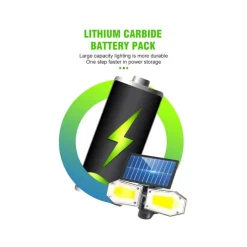 FARETTO DOPPIO A PARETE CON PANNELLO SOLARE SENSORE MOVIMENTO E CREPUSCOLARE 270