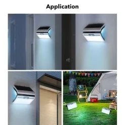 FARETTO ESTERNO FARO ENERGIA SOLARE LED ESTERNO 60 W SENSORE MOVIMENTO AB-TA173