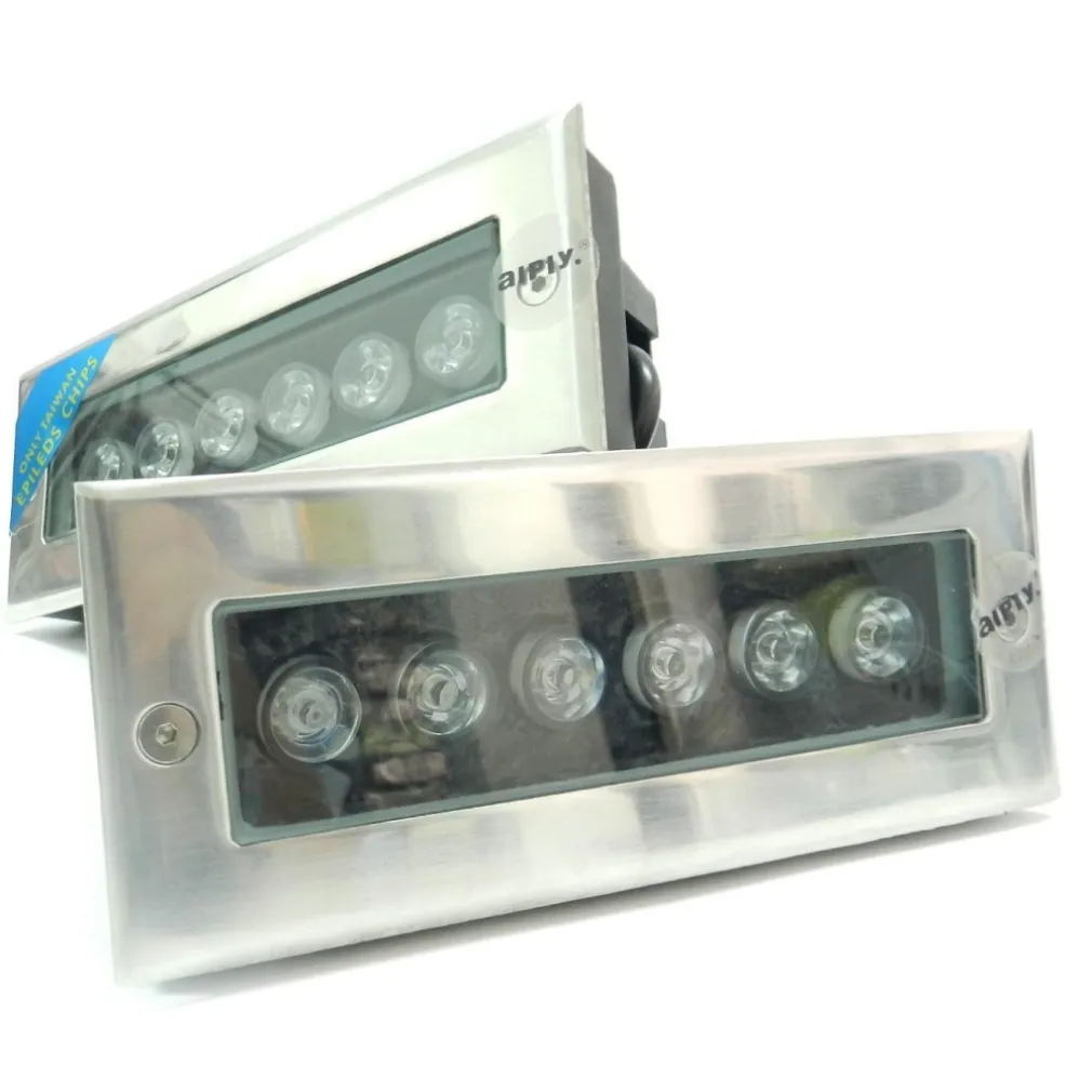 FARETTO LED A INCASSO 5 6 9 12 18 W SEGNAPASSO IMPERMEABILE INTERNO ESTERNO IP68