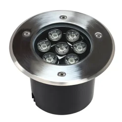 Faretto LED Segnapasso Segnapassi Calpestabile Esterno IP68 7W Luce Calda Fredda